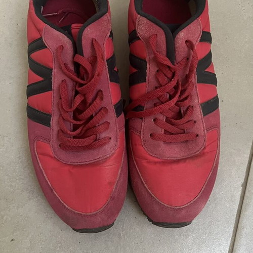 Wesc sneakers used, pink, size 39