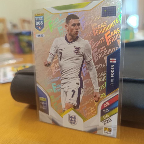 Adrenalyn Phil Foden Fans Favourite football card England