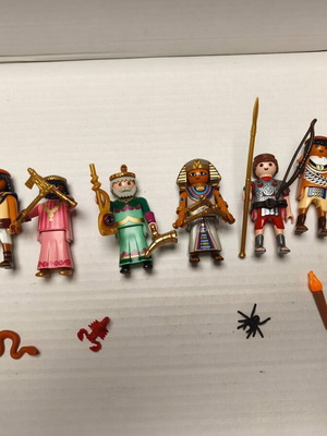 Playmobil Egyptians and Romans figures like new