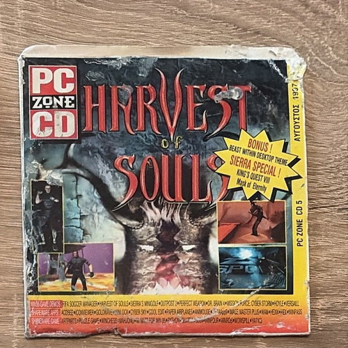 Retro PC Zone August 1997 CD-ROM used, Harvest of Souls demos