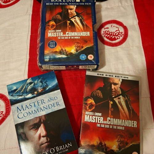 Master & Commander limited edition book and DVD like new