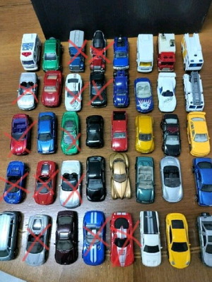 Matchbox toy car collection used, 27 pieces in good condition