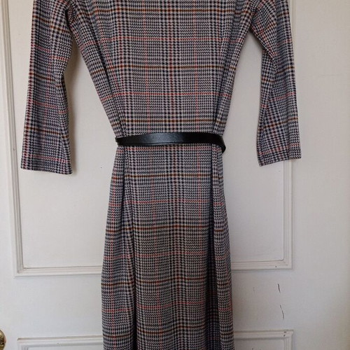 More & More dress check size M like new