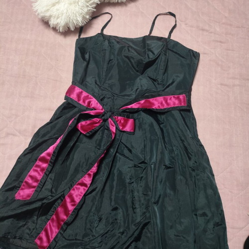 Babyllama black dress used, size XL