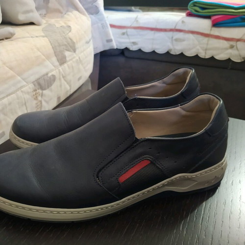 Men's shoes like new, size 42, blue