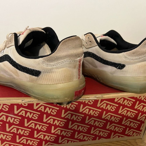 Vans sneakers No 44 used, white and gray, 28.5 cm
