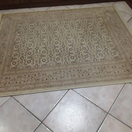 Rugs used, two large 2×0.74 by 2.08 and two small 1.62×1.28