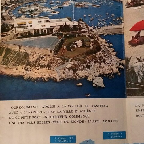 Brochure Akti Apollon 1962 used, French