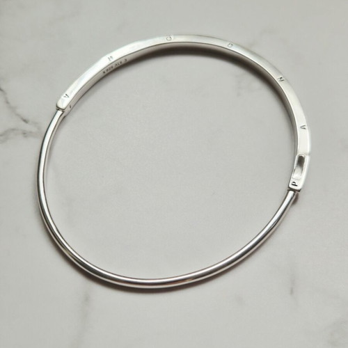 Pandora classic silver 925 bracelet with stones, new, 18 cm