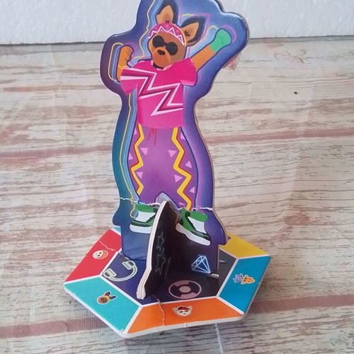 Just Dance paper figure used, Mcdonalds, 12 cm height