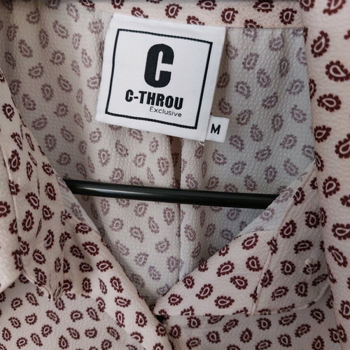 C-Throu long semi-sheer dress like new, size M