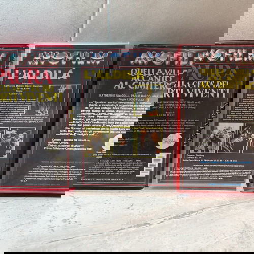 Lucio Fulci horror VHS collection used, pack of 3