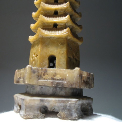 Stone Tibetan Feng Shui pagoda used