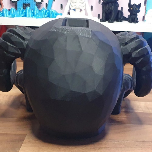 Skull Dice Tower new, detailed print