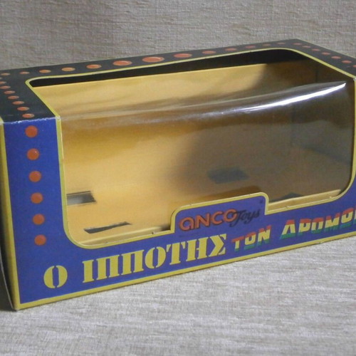 Knight Rider KITT wind-up black car, ANCO Toys vintage