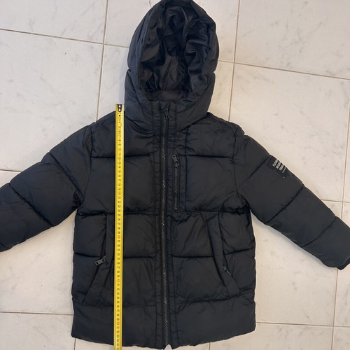 Puffer jacket Zara Kids size 8, black, used