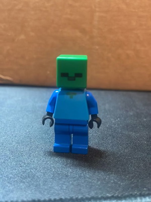 Lego Zombie Minecraft figure used, good condition