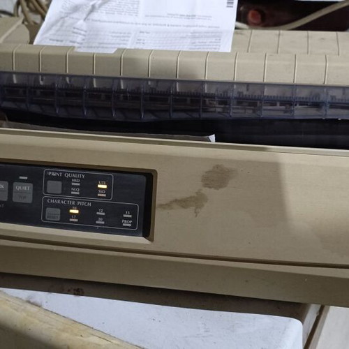 OKI Microline 3321 dot matrix 9-pin printer used