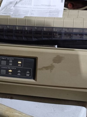 OKI Microline 3321 dot matrix 9-pin printer used