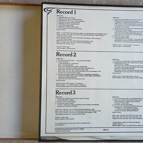 Tiana Lemnitz three-disc box set used, classical music