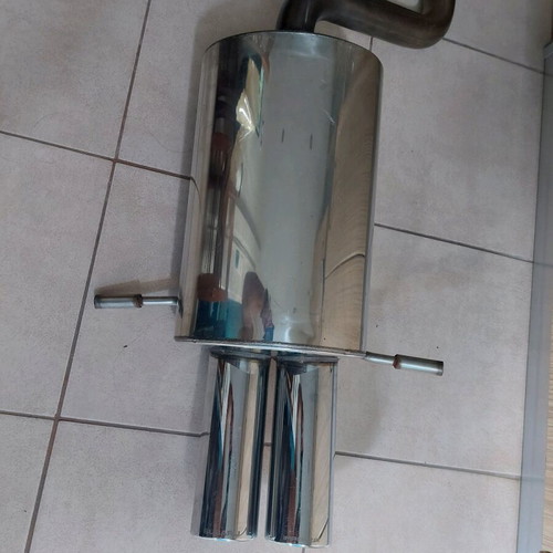 Subaru Impreza inox exhaust muffler like new