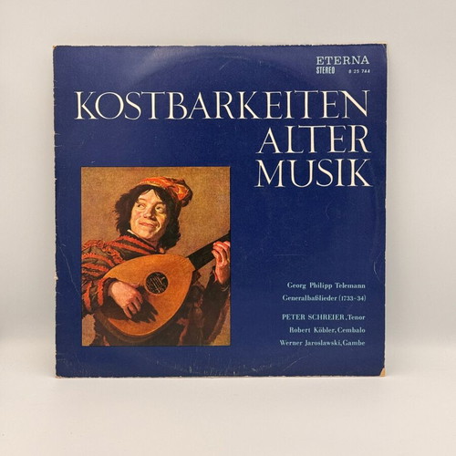 Generalbaßlieder by Georg Philipp Telemann used vinyl