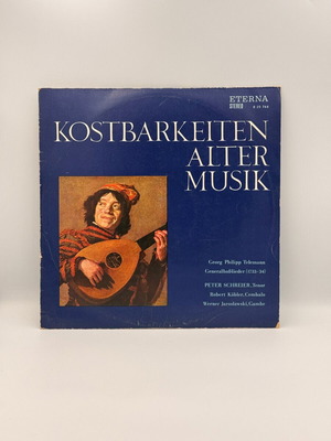 Generalbaßlieder by Georg Philipp Telemann used vinyl