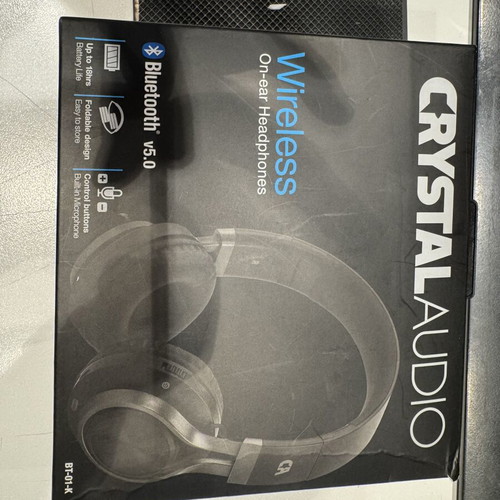 Crystal Audio wireless headphones new