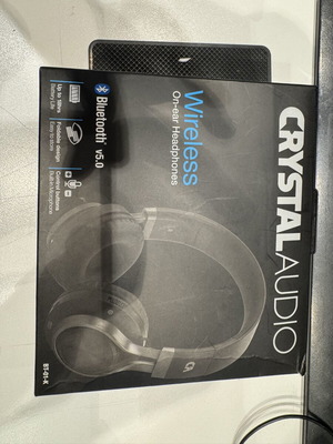 Crystal Audio wireless headphones new
