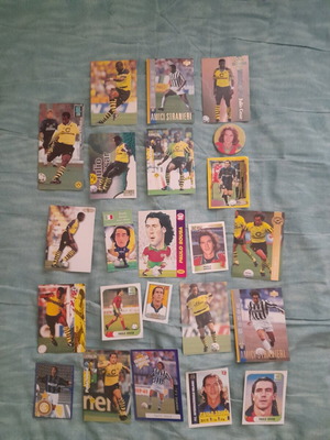 Julio Cesar and Paulo Sousa cards new, pack of 23