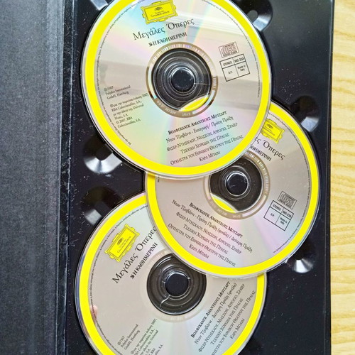 Operas Tannhäuser and Tristan und Isolde by Richard Wagner on 6 CDs with books