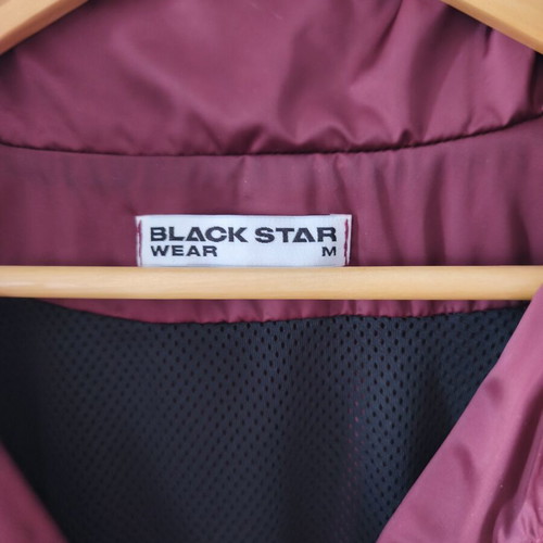 Black Star Wear Burgundy Tracksuit Set like new, size M