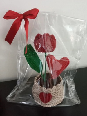 Handmade knitted gift item new