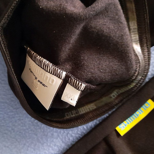 Shimano knee warmer for cycling used, size XXL