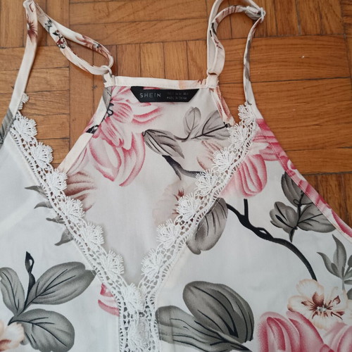 Shein floral top, size S