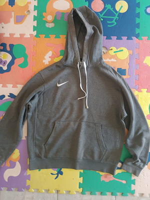 Nike medium grey hoodie like new