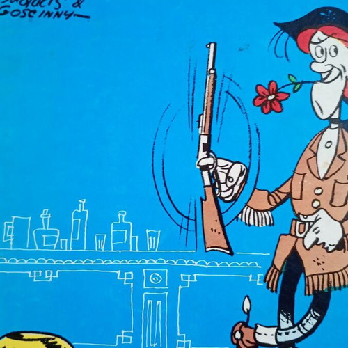 Lucky Luke comics used, pack of 7