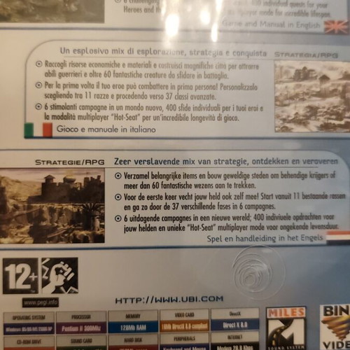 Heroes of Might and Magic 4 PC used strategy game