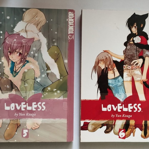 Loveless manga volumes 1-8 like new