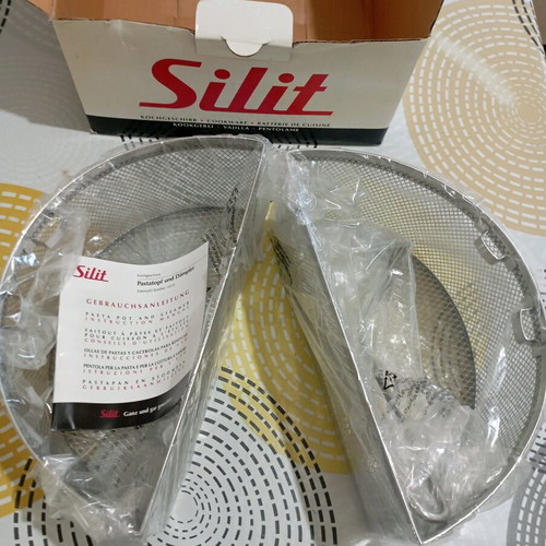 Silit perforated basket new, stainless steel for draining