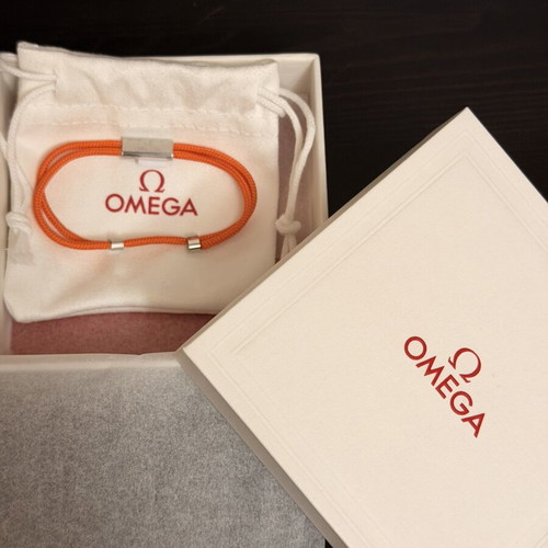 Omega Sailing Bracelet Orange, full set with box
