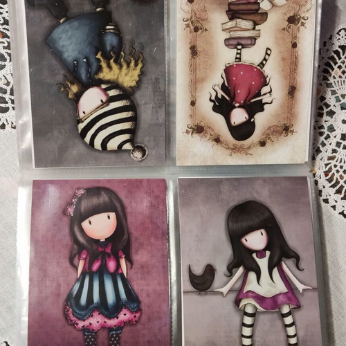 Santoro London Panini Photocards Album like new, 104 of 108