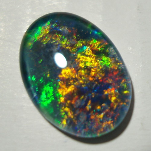 Australlian Opal Opal Doublet Galaxy 3.8 ct new