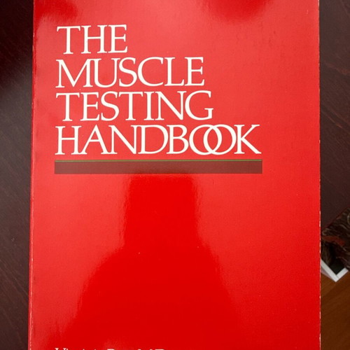 The Muscle Testing Handbook like new