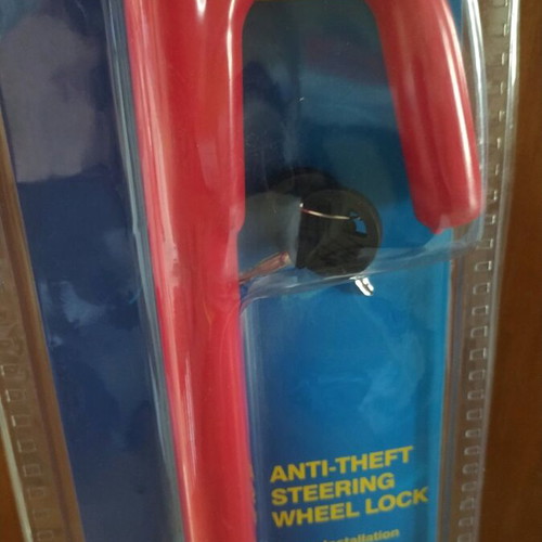 Anti-theft Steering Wheel Lock New with 2 Keys
