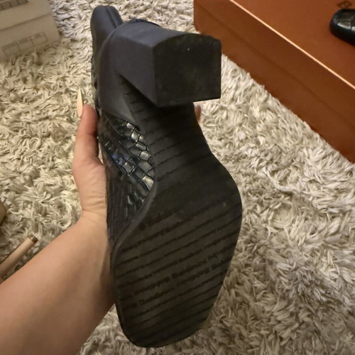 Baldinini boots new, dark blue with silver details, size 37