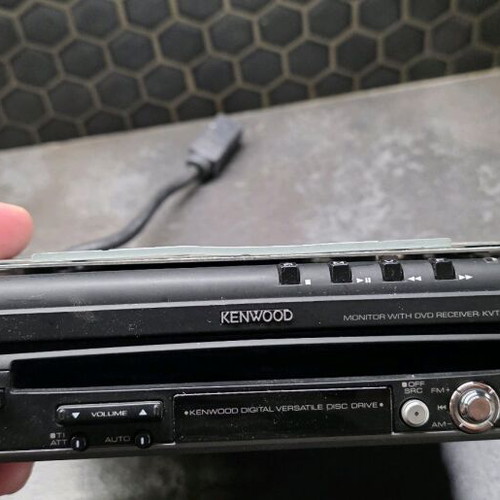 Kenwood Car Audio System Used With TV Tuner