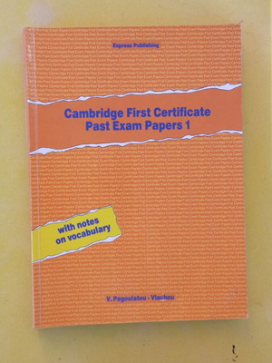Cambridge First Certificate Past Exam Papers 1 μεταχειρισμένο