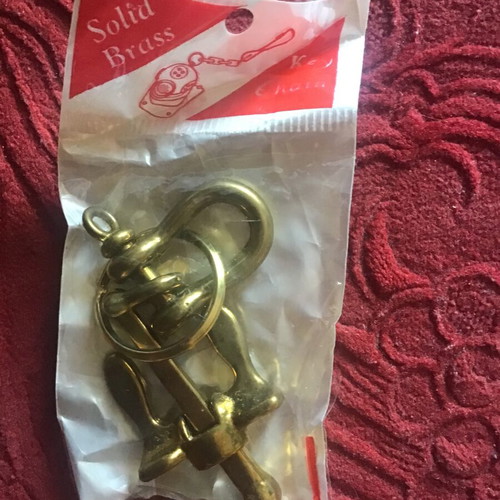 Anchor key holder new, gold color