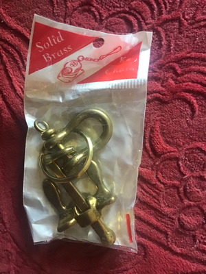 Anchor key holder new, gold color